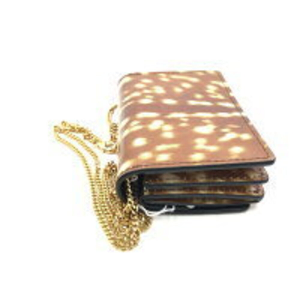 Burberry Chain Wallet Bag Patent Vernis Logo Crossbody - Picture 3 of 10